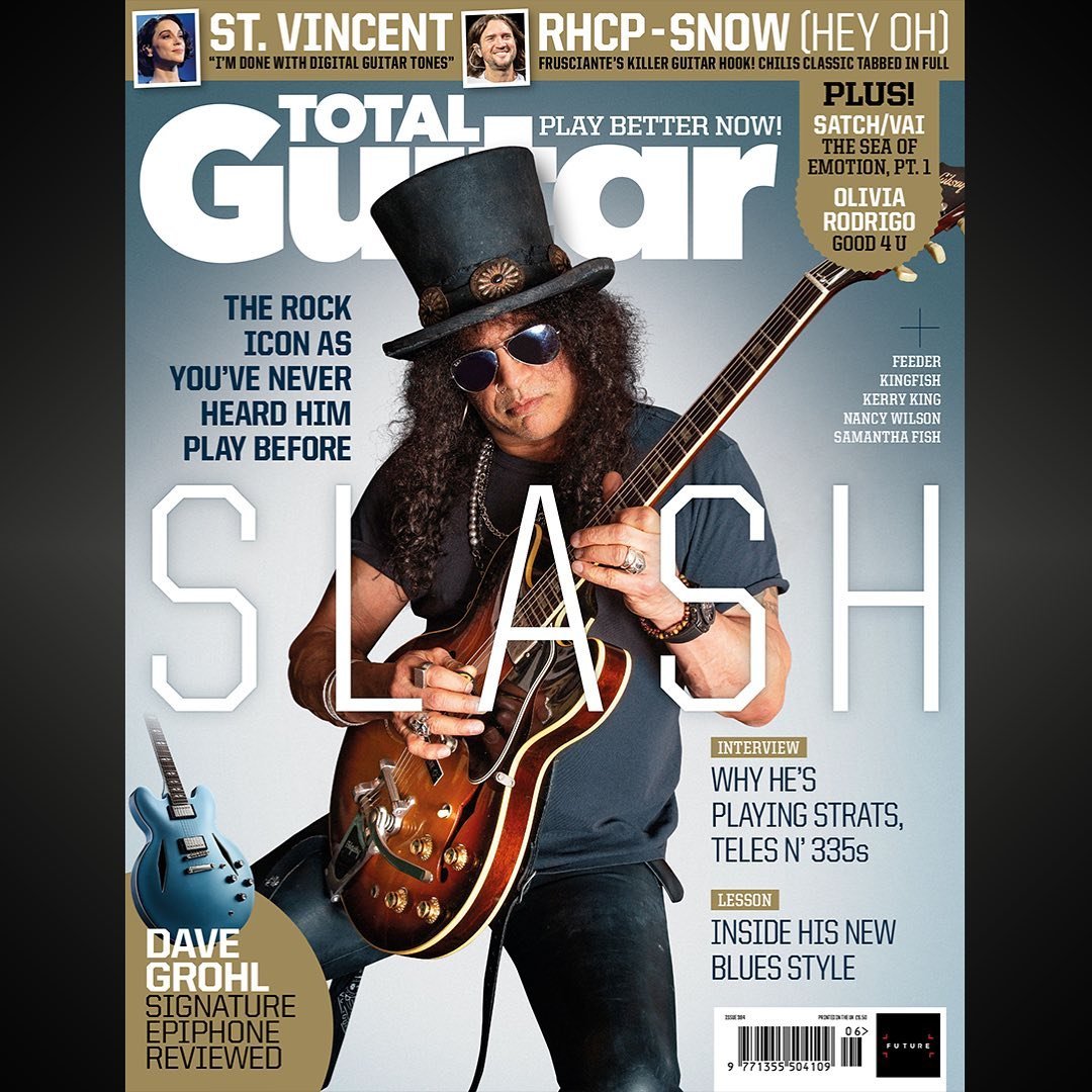 @Slash News 

Articolo relativo all'uscita di Orgy of Damned. 

#Repost @totalguitar
New issue out now! 

This month, the almighty @slash discusses his latest album of blues covers, Orgy Of The Damned.