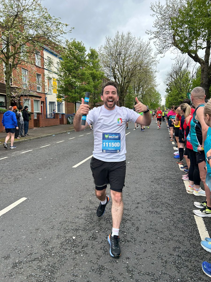 Nicholas Cunningham (@nick6886) on Twitter photo Delighted to be part of a great team running for <a href="/LAL_NI/">Leukaemia&LymphomaNI</a> in the <a href="/marathonbcm/">BelfastCityMarathon</a> Brilliant effort everyone! I’ll share the before photos only 😅 Anyone wishing to support a great charity link below. <a href="/Kclarke864/">Kathryn Clarke</a> <a href="/GoodingRich/">Rich Gooding</a>
justgiving.com/page/bhsct-hae… Delighted to be part of a great team running for <a href="/LAL_NI/">Leukaemia&LymphomaNI</a> in the <a href="/marathonbcm/">BelfastCityMarathon</a> Brilliant effort everyone! I’ll share the before photos only 😅 Anyone wishing to support a great charity link below. <a href="/Kclarke864/">Kathryn Clarke</a> <a href="/GoodingRich/">Rich Gooding</a>
justgiving.com/page/bhsct-hae…