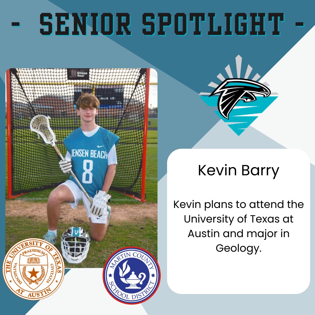 🎓#MCSDSENIORSTORIES🎓 This afternoon, we are shining a spotlight on @JBHSFALCONS senior Kevin Barry! Kevin plans to attend @UTAustin and major in geology. 🎉Congratulations, Kevin!🎉 #ALLINMartin👊 #PublicSchoolProud #Classof2024