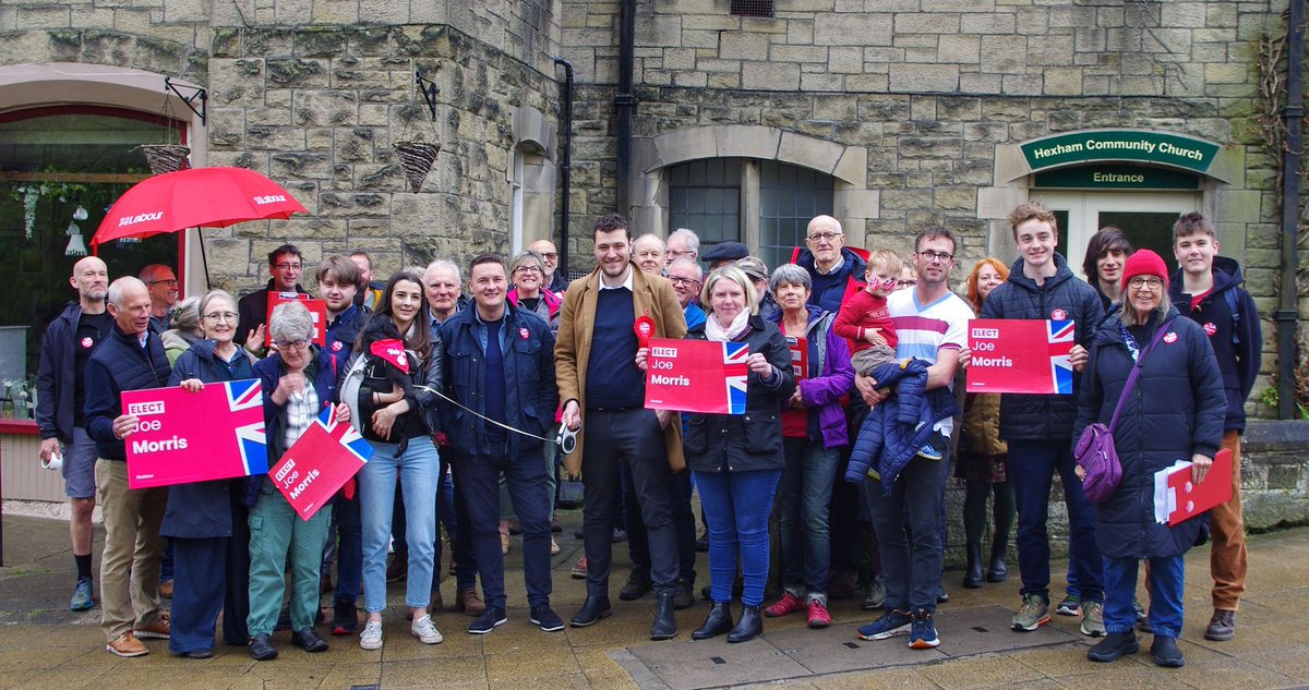 Thanks to @wesstreeting who joined @LabourHexhamCLP members at a campaign session today. @1979AngieScott filled him in on the challenges facing us in #HexhamConstituency We are working hard to get @Joe_Morris91 elected #GeneralElectionlNow #VoteLabour