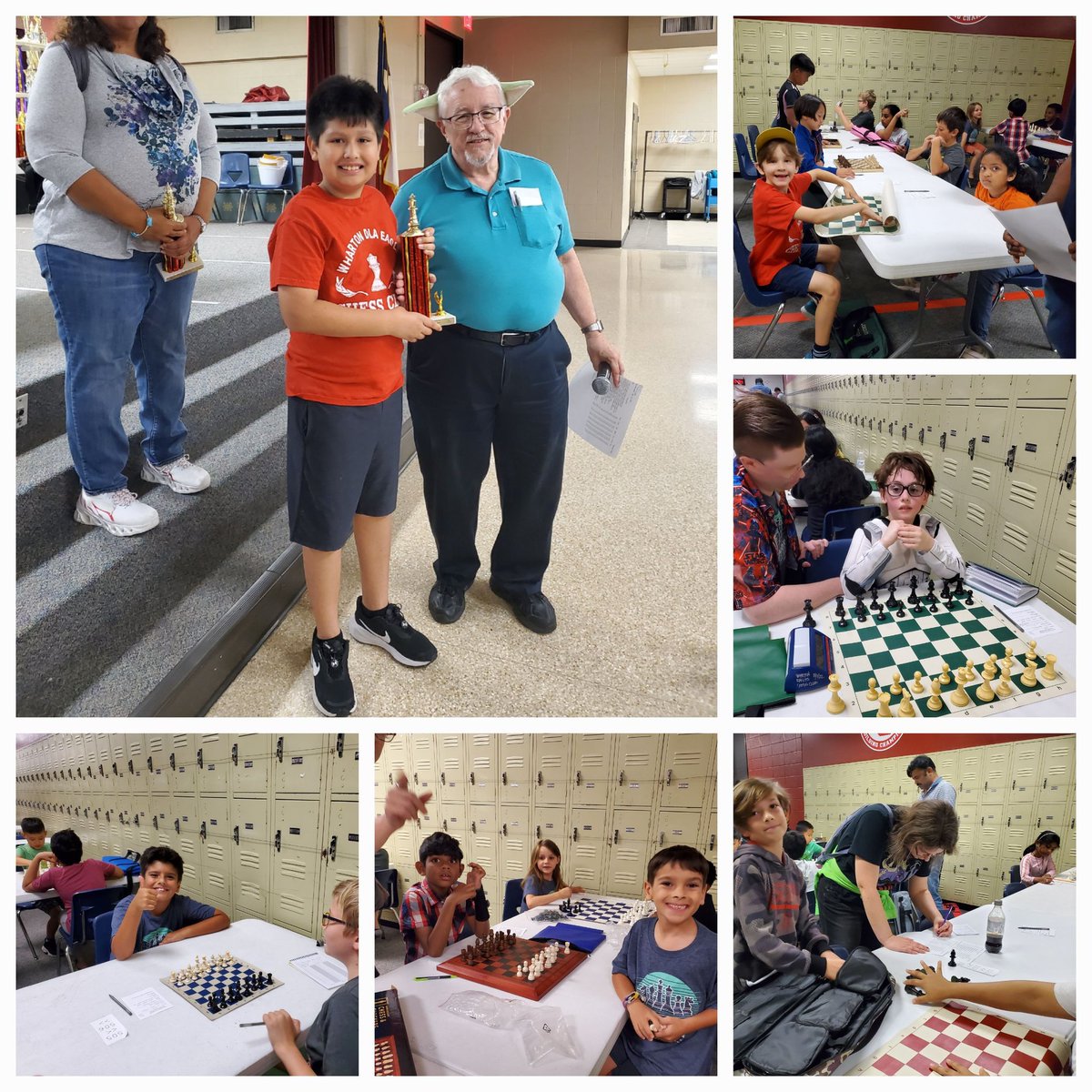 Yesterday's May the Fourth be with you Chess Tournament was epic! The Force was definitely with us as we clinched the championship in the elementary category, bringing home 7 individual trophies. 🏆 #MayTheFourth @HISDLibraryServ @BrettGallini @HISDCentral @WhartonDual