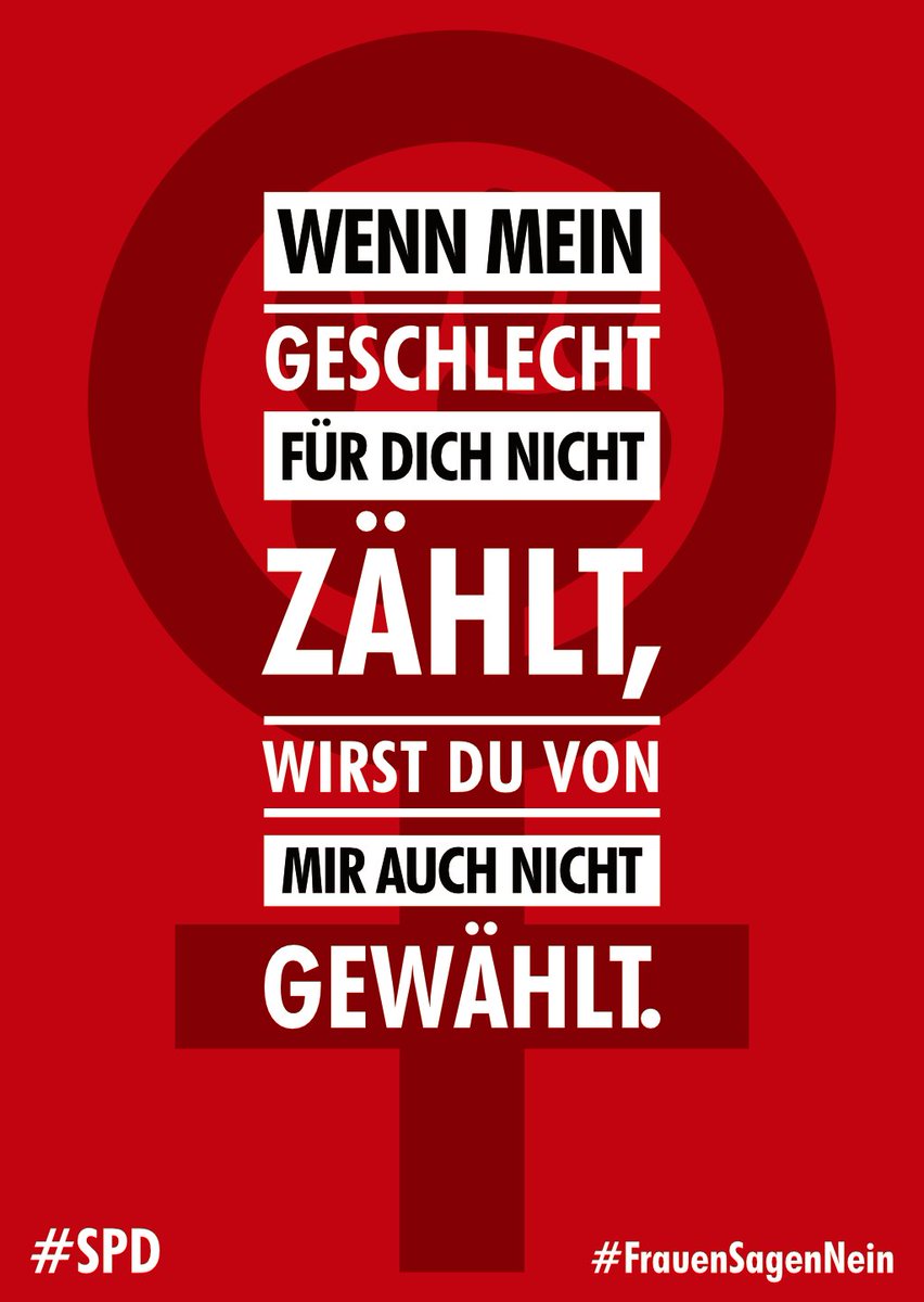 @kap_schwurbel #SPDVerrätFrauen
#Selbstbestimmungsgesetz

Wer auf die Sicherheit, Teilhabe und Rechte von Mädchen & Frauen scheißt wird von mir nicht gewählt.

Dazu noch die Untätigkeit beim Thema #Islamismus und unkontrollierter Zuwanderung