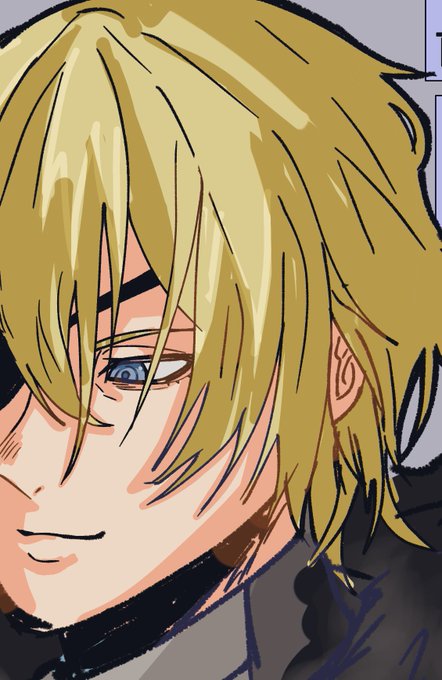 「blonde hair eyepatch」 illustration images(Latest)