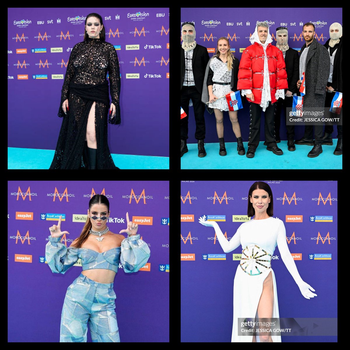 Favorite outfits in order.
1. #Ladaniva  🇦🇲
2. #SilvesterBelt  🇱🇹
3. #HeraBjork 🇦🇽
4. #marinasatti 🇬🇷
5. #Iolanda 🇵🇹
6. #BabyLasagna 🇭🇷
7. #SiliaKapsis 🇨🇾
8. #NataliaBarbu 🇦🇩
#eurovision2024 #turqoisecarpet