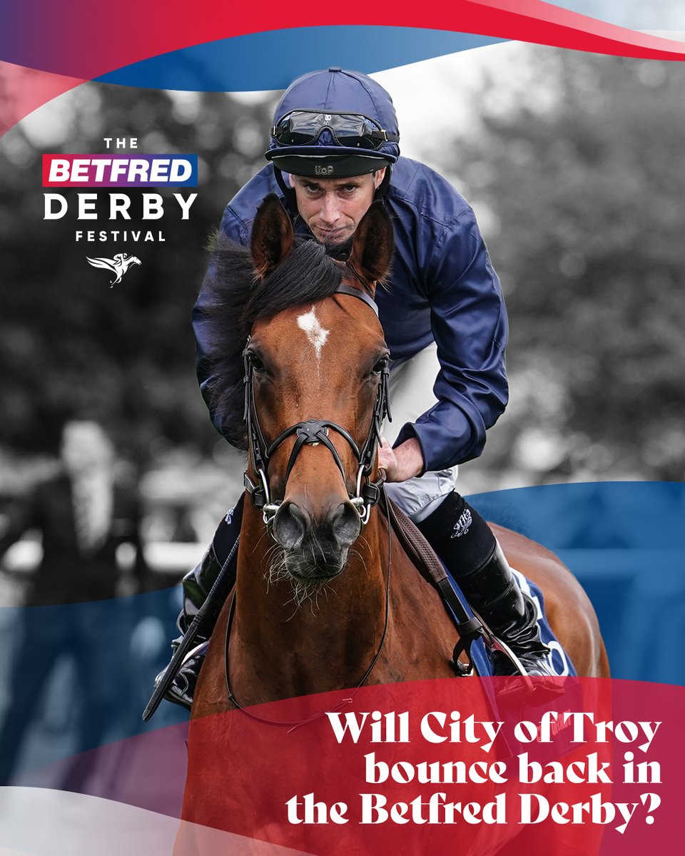 Will you forgive City Of Troy his disappointing run in the QIPCO 2000 Guineas, just like Auguste Rodin last year?