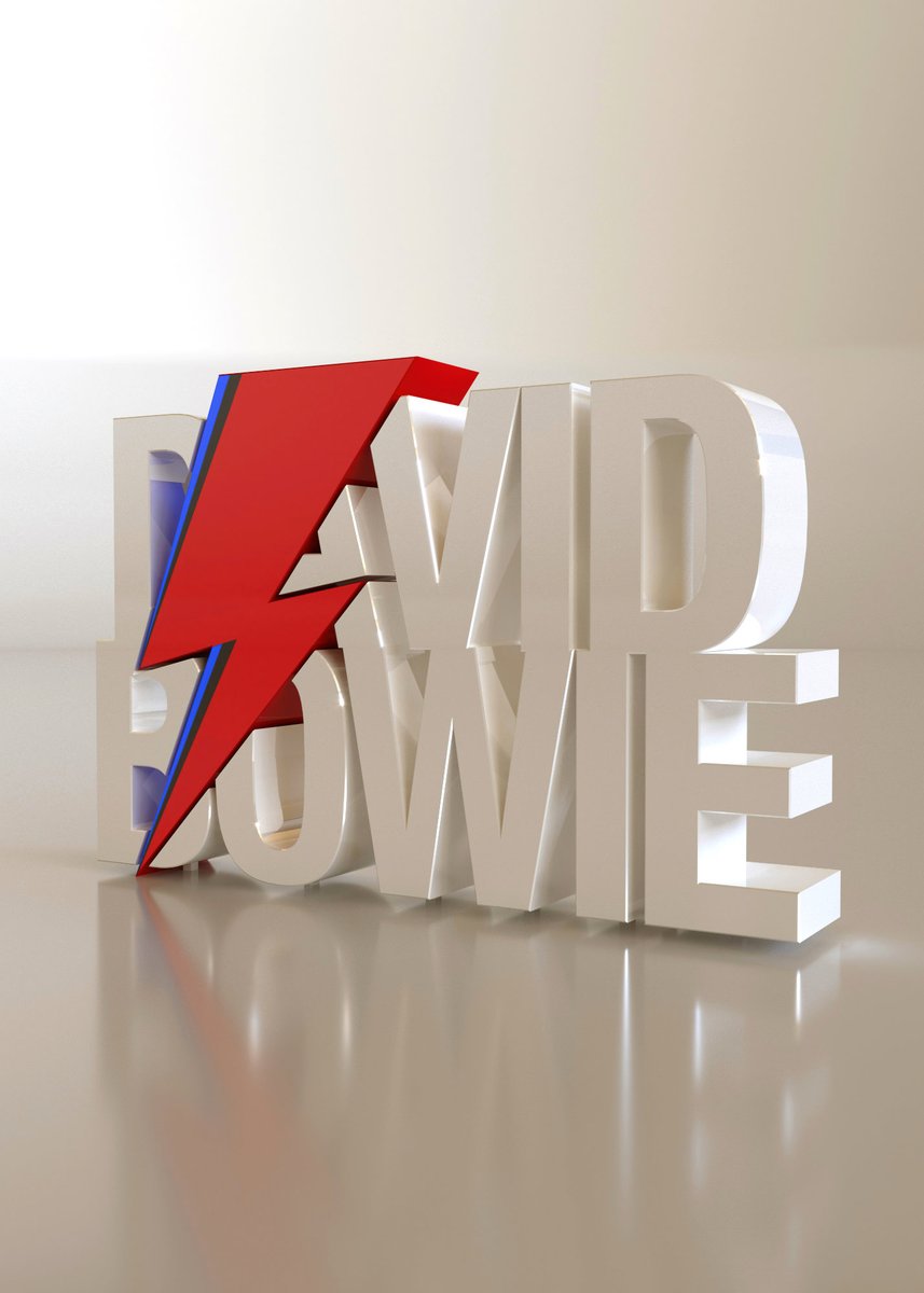 David Bowie 3D Lettering, #raredigitalart available at @MakersPlace 
makersplace.com/product/david-…

#nftart #NFTartist #NFTCollection #BowieForever #rockmusic