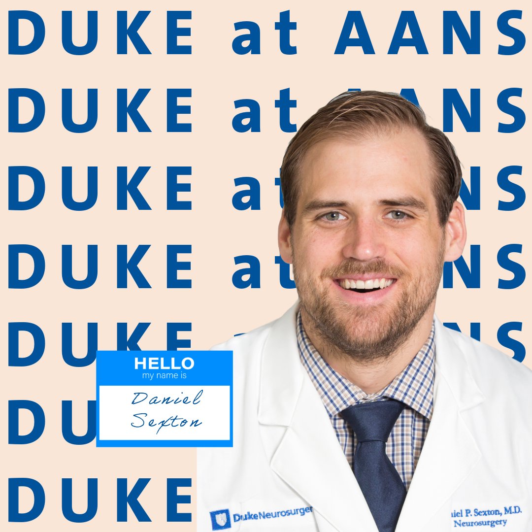 At 10:17 CT resident Daniel Sexton presents 'Clinicians' Guide to Responsible use of AI in Neurosurgery' at #AANS2024 #Dukeataans #AI #AIinNeurosurgery