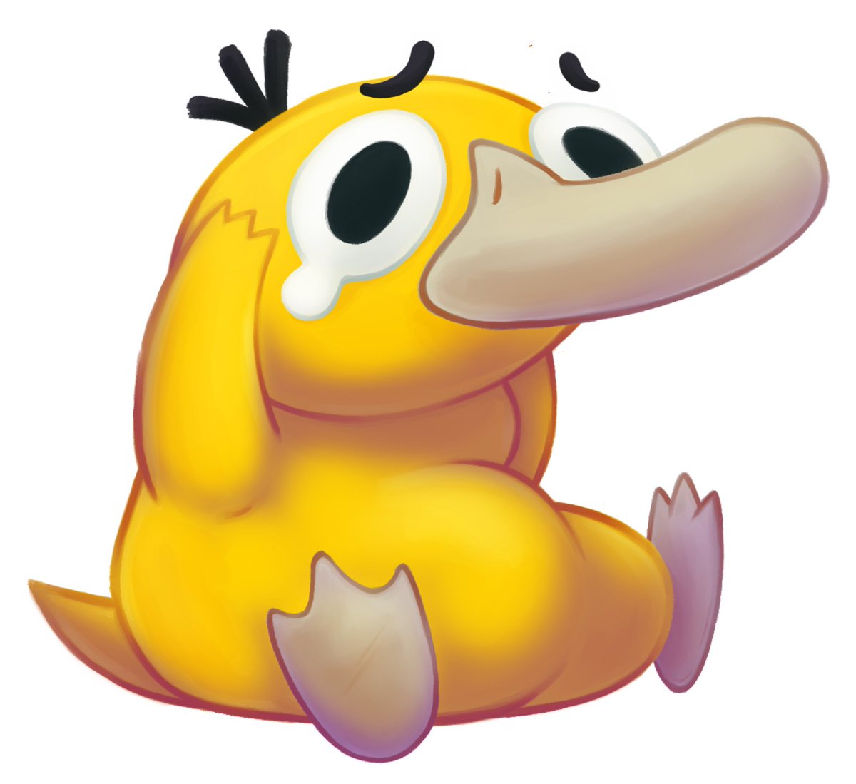 Just a silly lil guy ❤️

#pokemon #psyduck #Clipstudiopaint