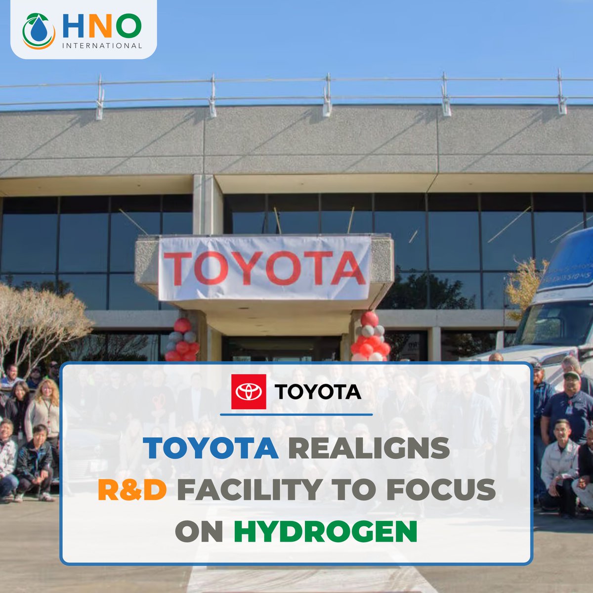 Toyota shifts focus to hydrogen at its R&amp;D facility, signaling a strategic move towards sustainable energy solutions. This realignment highlights Toyota's commitment to advancing hydrogen technology for a greener future.
#Hydrogen #HNOInternational
h2-view.com/story/toyota-r…