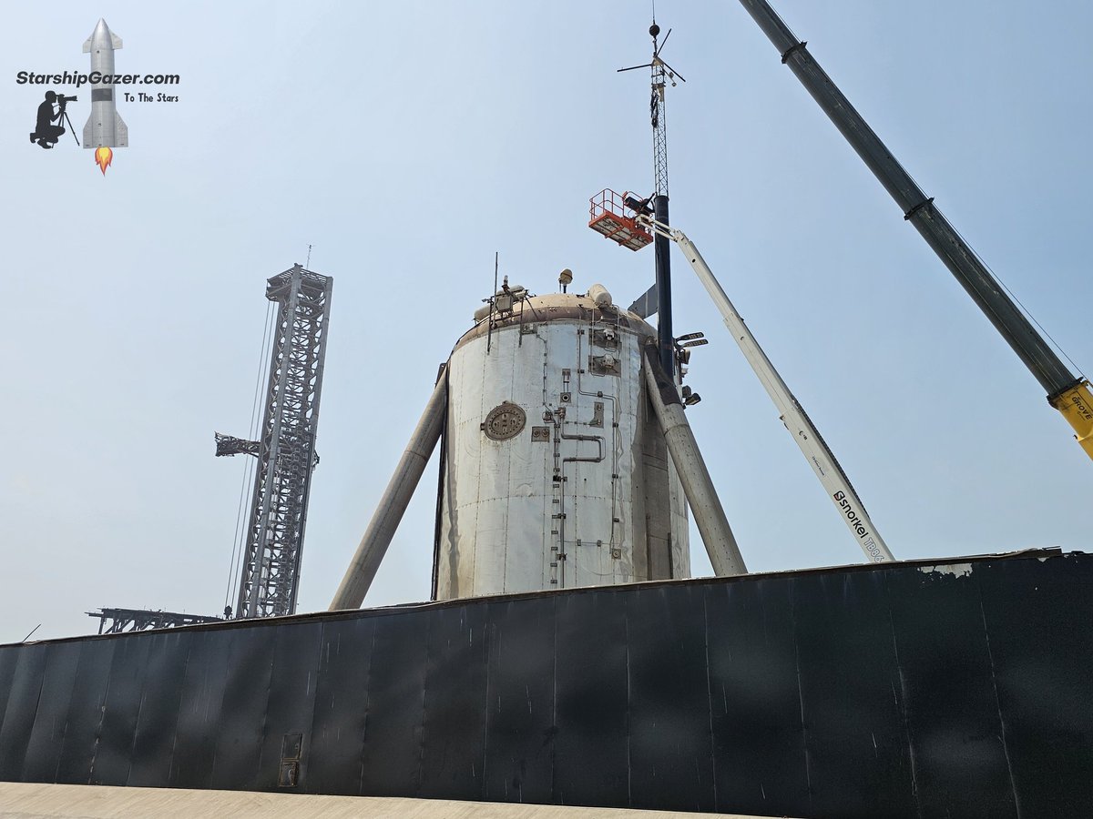 Starhopper's new weather station has been installed. 5/5/24