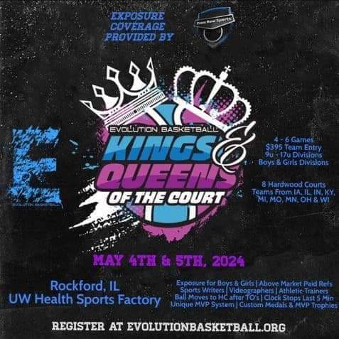 (WI) All Wisconsin - Hodges and (IN) Midwest Royals is in a dog fight for the 13U Boys Division Championship at Evolution Basketball Kings and Queens of the Court Tournament #EvolutionBasketball #EvoCircuit24