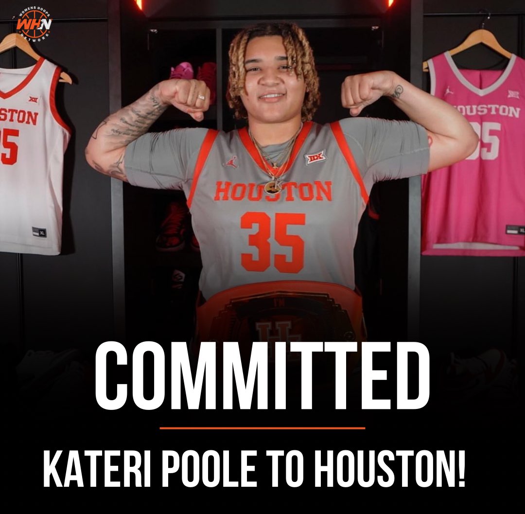 BREAKING: LSU national Champion Kateri Poole has COMMITTED to Houston!