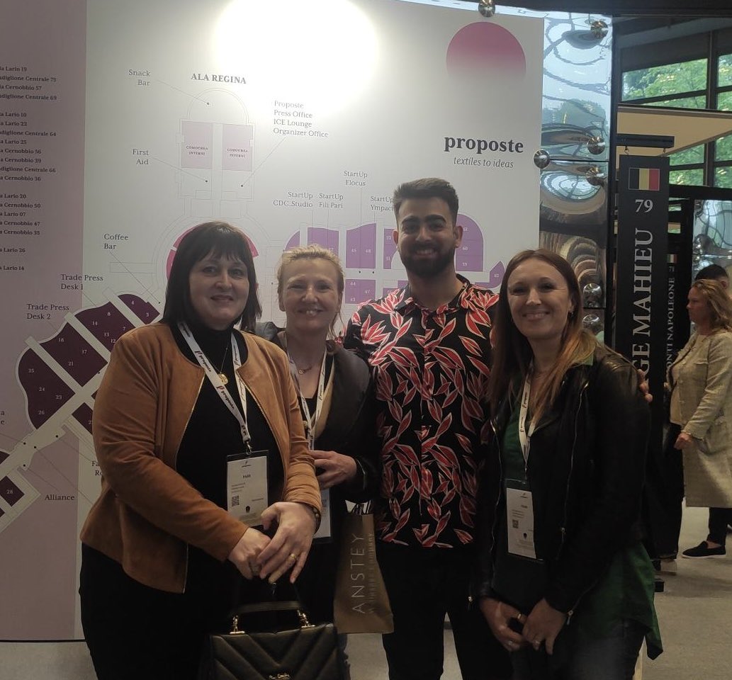 ITAZagreb's tweet image. Our Croatian buyers participating in the fair #PROPOSTE @ #LakeComo,  the world preview of furnishing, fabrics and curtains 💯 🇮🇹 @propostefair