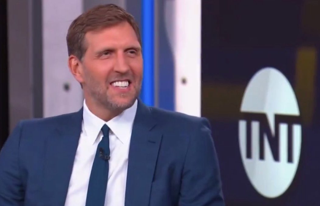 NBA fans want Dirk Nowitzki to be a regular guest on TNT’s Inside the NBA after he filled in for Shaq Saturday night