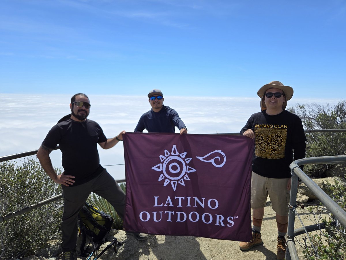 Above the clouds #LatinoOutdoors