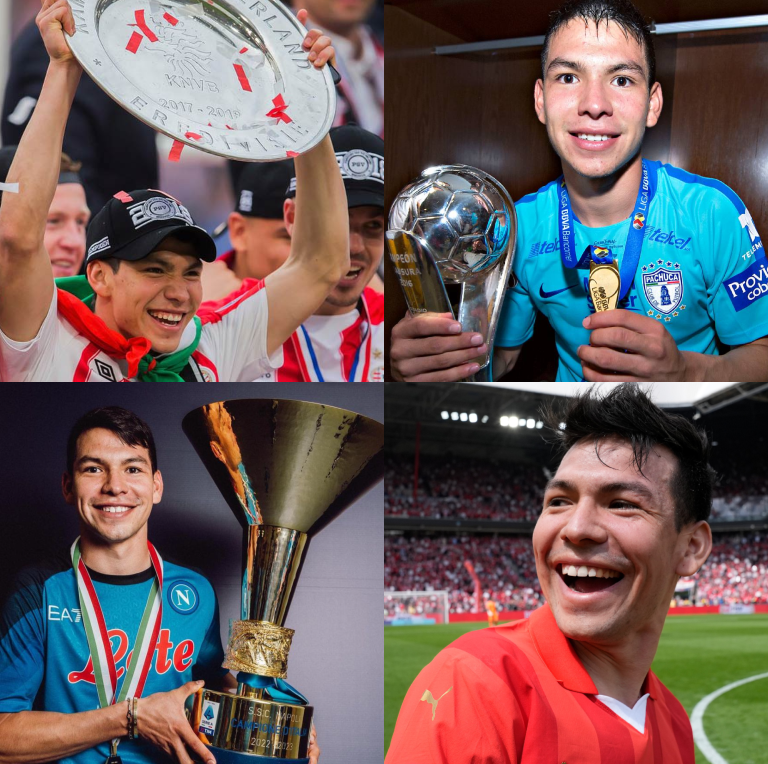 ➤ 2016: Campeón de la Liga MX con el Pachuca. ➤ 2017: Campeón de Concachampions con el Pachuca. ➤ 2018: Campeón de Eredivisie con el PSV. ➤ 2020: Campeón de Coppa Italia con el Napoli. ➤ 2023: Campeón de Serie A con el Napoli. ➤ 2024: campeón de Eredivisie con el…