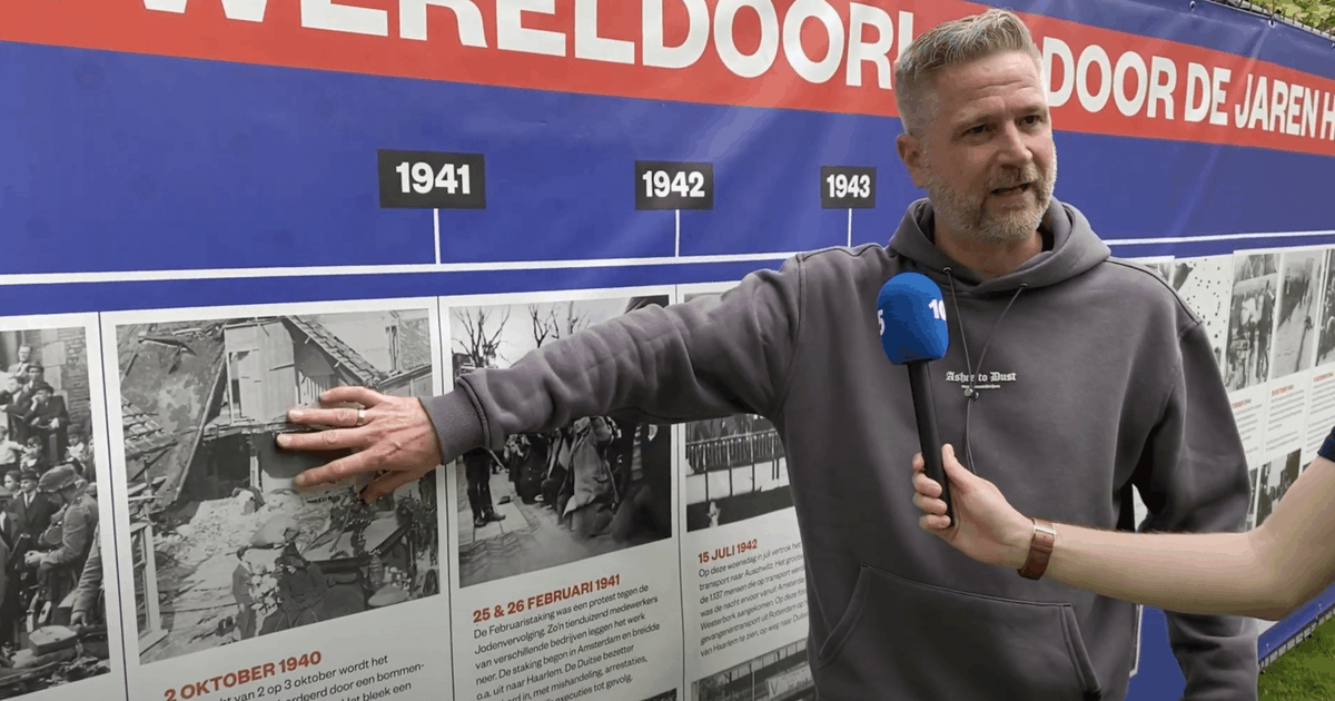 Langs de spandoeken met oorlogsgeschiedenis: “Belangrijk om te laten zien waarom we hier zijn vandaag”: Het bericht Langs de spandoeken met oorlogsgeschiedenis: “Belangrijk om te laten zien waarom we hier zijn vandaag” verscheen eerst op Haarlem105. dlvr.it/T6SGlr