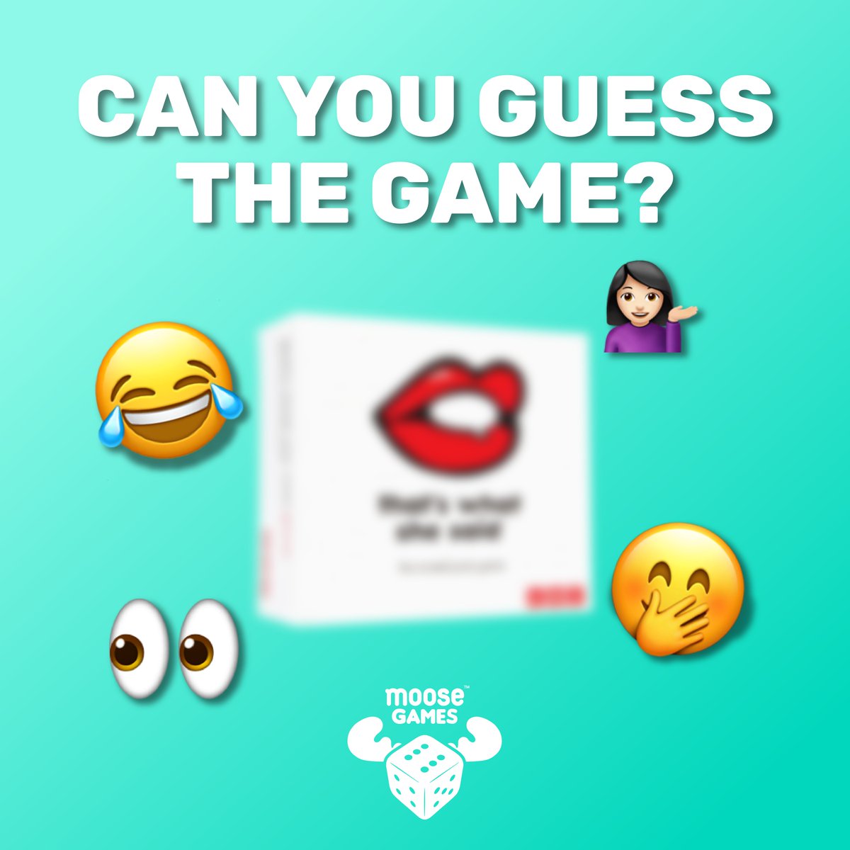 Can you guess which game this is? 🤔 Hint: It's the ultimate blend of sass, wit, and laughter! 

Drop your best guess in the comments and head over to our stories for the big reveal! 📲

#MooseGames #TWSS #ThatsWhatSheSaid #Target #Walmart #TargetFinds #WalmartFinds