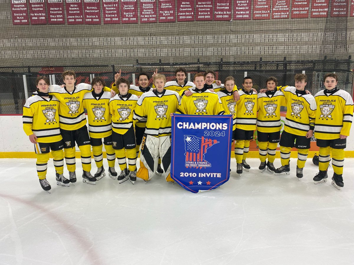 Congratulations to the 2010 AAA Buffaloes on winning the 2010 Elite Division at the Stars and Stripes tournament in Edina, MN!