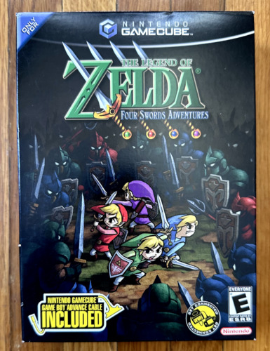 Anyone remember playing Legend of Zelda on GameCube or Game Boy?

Legend of Zelda Four Swords Adventures GameCube Game Boy Complete Big Box 2004
🔗 searchandcollect.com/item/legend-of…
#SearchNCollect #eBay #Auction #US #UnitedStates #GameCube #GameBoy #RetroGaming #RetroGames