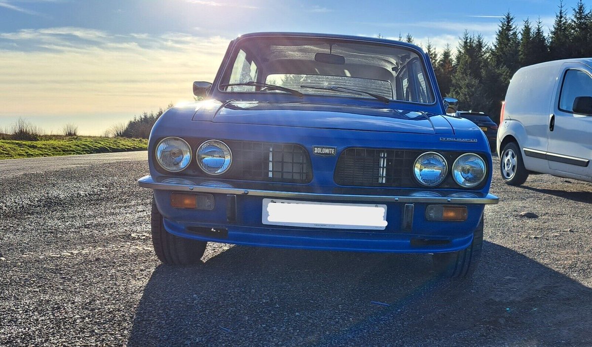 Ad:  Triumph Dolomite 1850 💙
On eBay here -->> ow.ly/nGUn50RwLwH

 #TriumphDolomite #ClassicCarForSale #CarEnthusiast #ClassicCarCommunity #CarRestoration