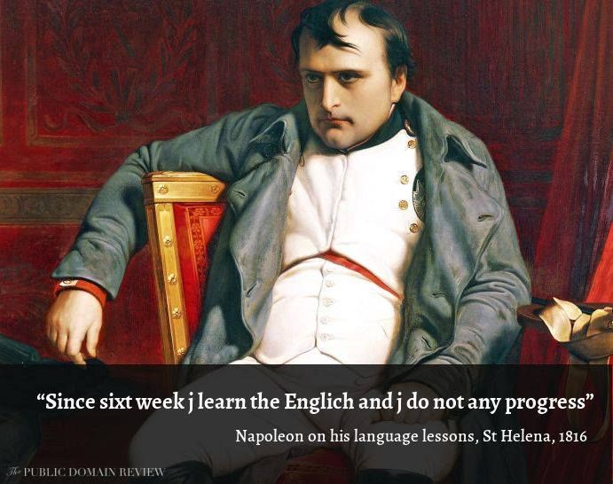 #OnThisDay in 1821, after more than 5 years in exile on St Helena, #Napoleon died. While imprisoned on the remote island, le petit caporal started learning English. One resident of the island called his English “the oddest in the world”. — buff.ly/3ejYmqe #OTD