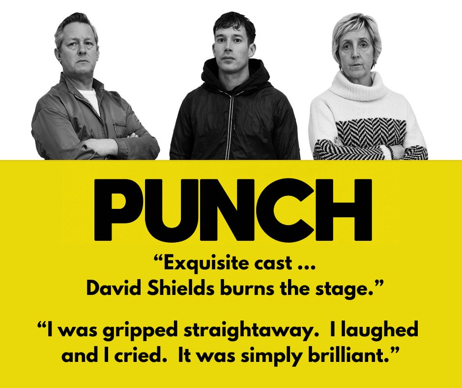 We had a great audience response from our first preview of @mrJamesGraham's world premiere #Punch. Congratulations to our very hard-working cast on their commitment to do justice to this powerful story of forgiveness. #Nottingham #Theatre #Community #Redemption