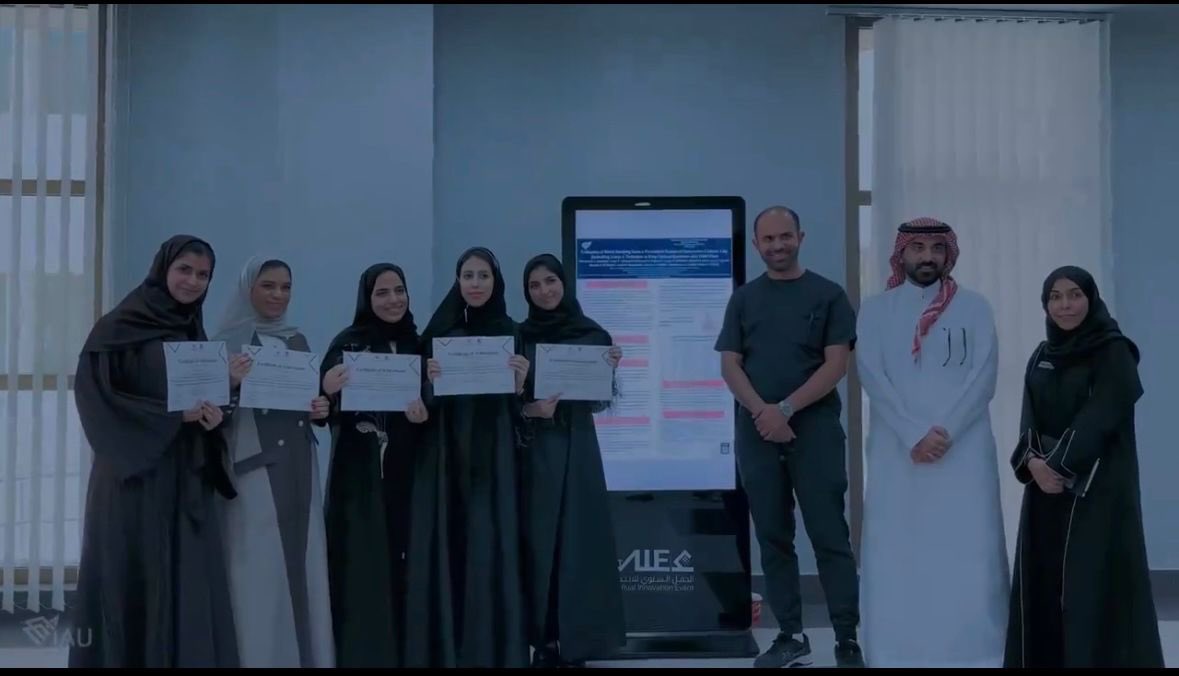 sh_alali11's tweet photo. Immensely privileged to be nominated for oral presentation of our graduation research project and winning the 3rd place in the senior research competition🥉♥️

Especially thankful for our mentors for their unlimited support!
@Mulhim89 @Mohannaduod 
الحمدلله.. https://t.co/WbiYM4sfd6