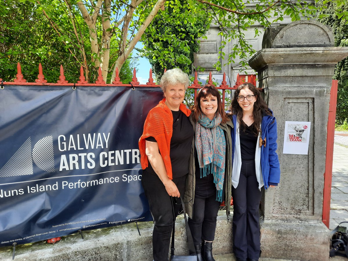Alan McMonagle (@mcmonaglewriter) on Twitter photo Hat tip to three brilliant women, Rose Henderson, Gorretti Slavin & Lauren Dignam aka Team Sight Nor Sound for getting The Good Crank up and going...#gtf24 <a href="/GwayTheatreFest/">Galway Theatre Festival</a> Hat tip to three brilliant women, Rose Henderson, Gorretti Slavin & Lauren Dignam aka Team Sight Nor Sound for getting The Good Crank up and going...#gtf24 <a href="/GwayTheatreFest/">Galway Theatre Festival</a>