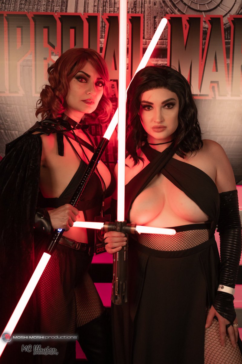 Come to the Dark Side, we have Ivy! 
@IvyCosplay and @TheAnnaFaith as a pair of Seductive Sith Sisters!

#StarWars #Sith #SithCosplay
#CosplayGirl #Cosplayer
#RevengeOfTheSith
#RevengeOfThe5th 
#StarWarsCosplay 
#TheIvyVerse
#IvyCosplay