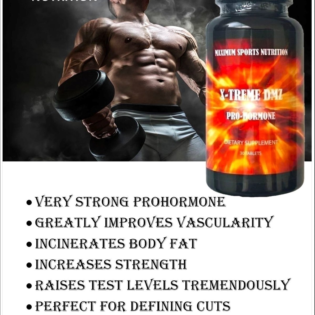 Maximum Sports Nutrition XTREME DMZ is 20% off using Promo Code MAX20 at checkout. Visit musclemindsportsnutrition.com and get yours today. #preworkout #supplements #fatburner #weightloss #workout #prohormones #sarms #steroids #fitness #exercise #gym #PCT #vitamins #testosterone
