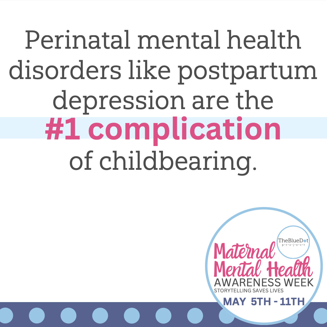 #MaternalMentalHealth disorders like postpartum depression are the #1 complication of childbearing and one of the leading causes of maternal mortality. #MMHWeek2024 #StorytellingSavesLives Share your story with us action.momsrising.org/sign/MHStory20…