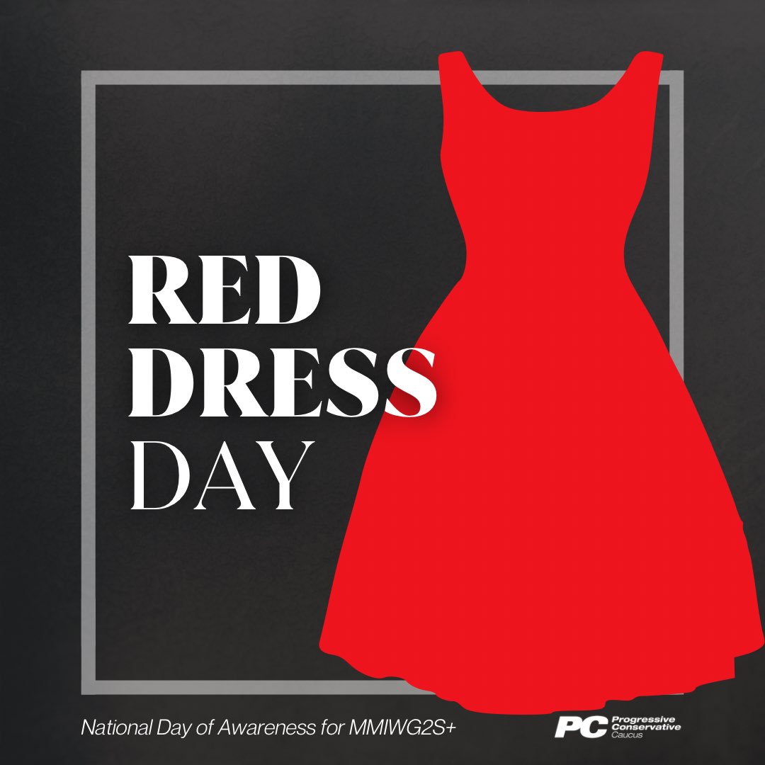 Violence against Indigenous women, girls, and 2SLGBTQ+ peoples afflicts all Manitobans. We are EMPHATICALLY determined to putting an end to the MMIWG2S+ crisis in our communities, and supporting survivors & families, through prevention, intervention, and care. #RedDressDay