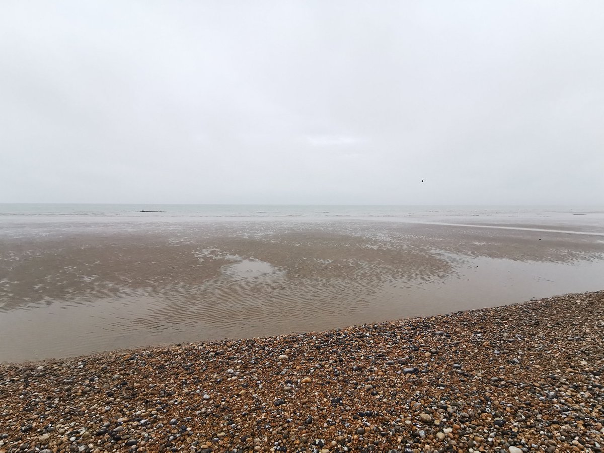 Bexhill, today.  More like March than May but it did brighten up a little.