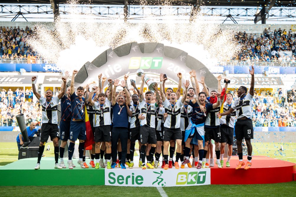 Parma are your Serie B champions. 🇮🇹 🏆