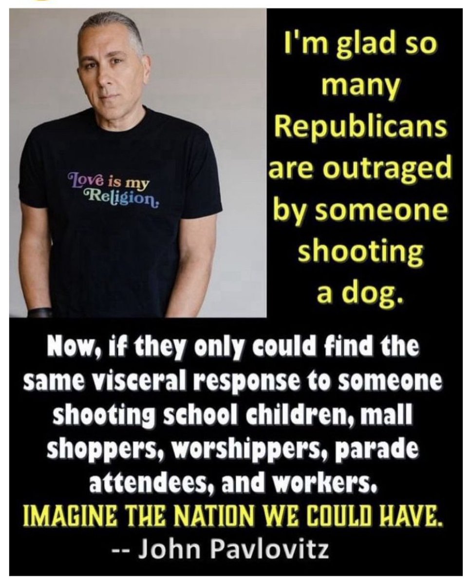 John Pavlovitz nails it 👇

Tell Congress to ban assault weapons and large capacity magazines and pass comprehensive legislation to reduce gun violence here: bit.ly/31cmLXG

#GunSafetyNow