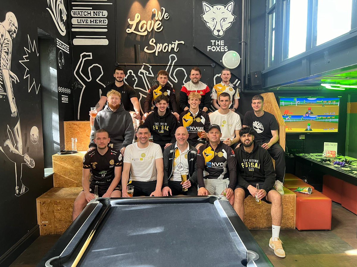CHAMPIONS | @FA_NFS Tier 2 North A 14-7 win, clinches the title. It’s been a long season with many highs and lows, all documented on #RidingHigh. Thank you all for your support and banter along the way. Hate us or love us, we’re trying our best 🖤💛 #BlackNYellow