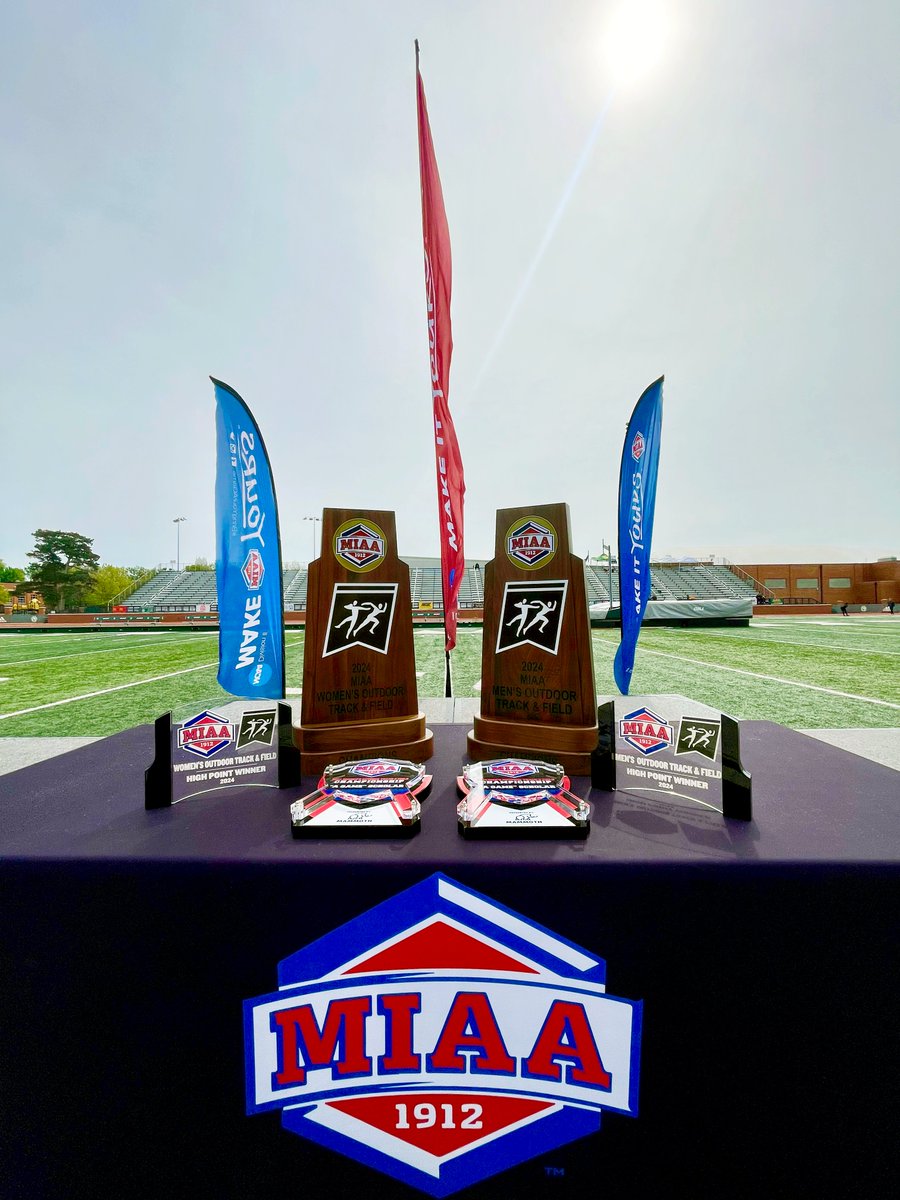 MIAA champions will be crowned today in Maryville. The final events of the 𝟮𝟬𝟮𝟰 𝗠𝗜𝗔𝗔 𝗢𝗨𝗧𝗗𝗢𝗢𝗥 𝗧𝗥𝗔𝗖𝗞 & 𝗙𝗜𝗘𝗟𝗗 𝗖𝗛𝗔𝗠𝗣𝗜𝗢𝗡𝗦𝗛𝗜𝗣𝗦 are underway. Follow the action live 🏆⤵️ ⏱️ results.blacksquirreltiming.com/meets/33315 📺 themiaanetwork.com #BringYourAGame