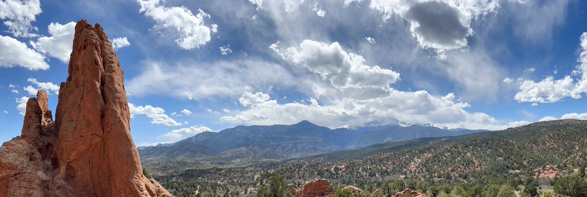 Probably the most beautiful photo I’ve ever taken #gardenofthegods