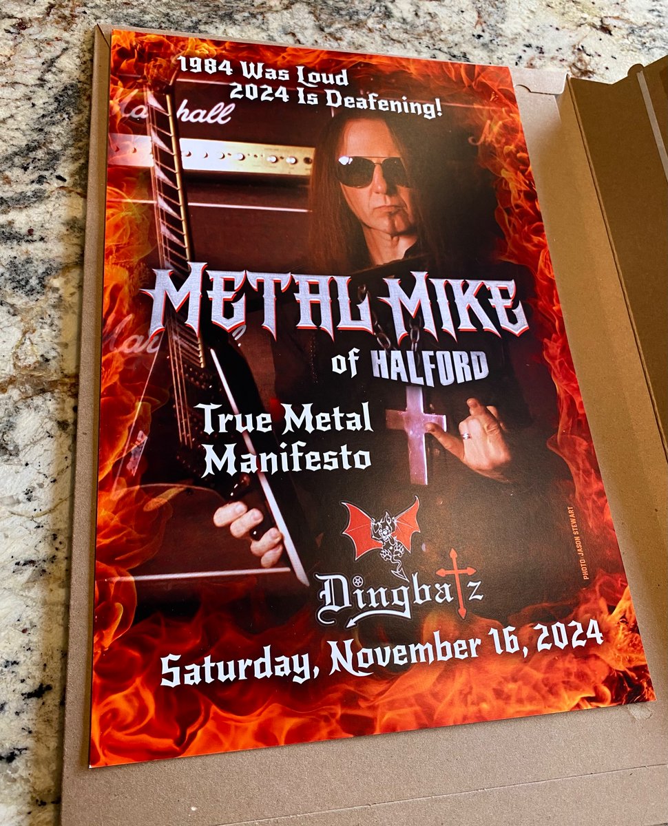 Nov 16th @DingbatzNJ - real Metal played really loud! 🤘🤘💨