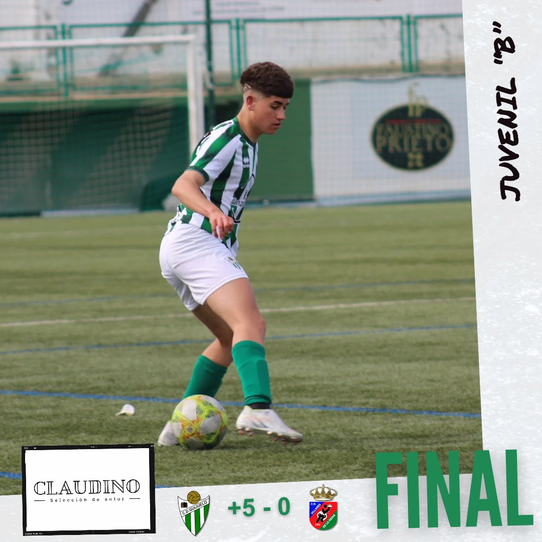 🏁 | 90’⏱ | #JuvenilBCDVillares

+5️⃣ 𝗝𝘂𝘃𝗲𝗻𝗶𝗹 𝗕
0️⃣ @cdvillares

#CDGuijuelo | #TodoalVerde 💚