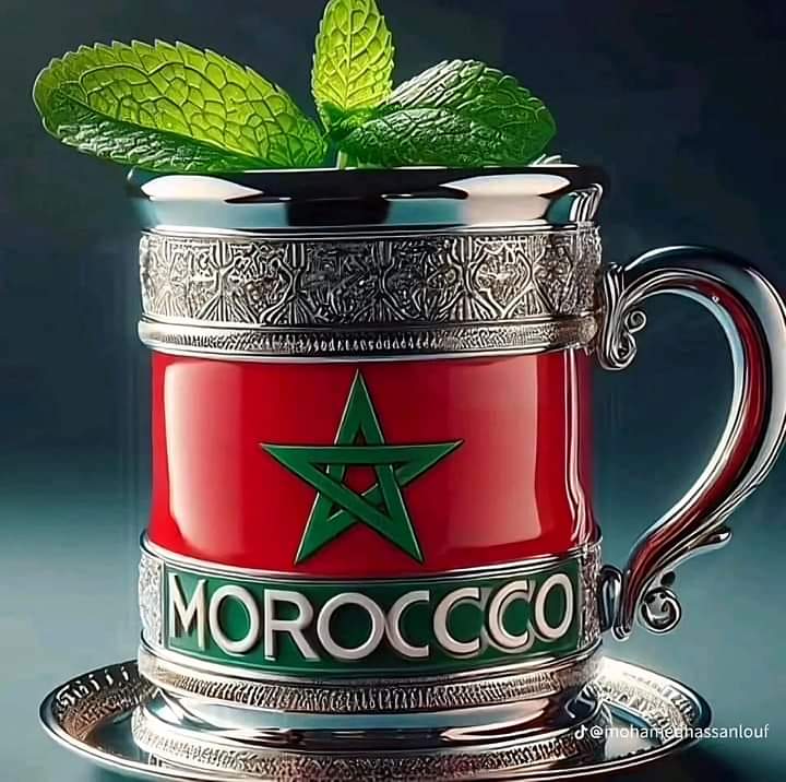 Moroccan mint tea 🍵🍃 🇲🇦