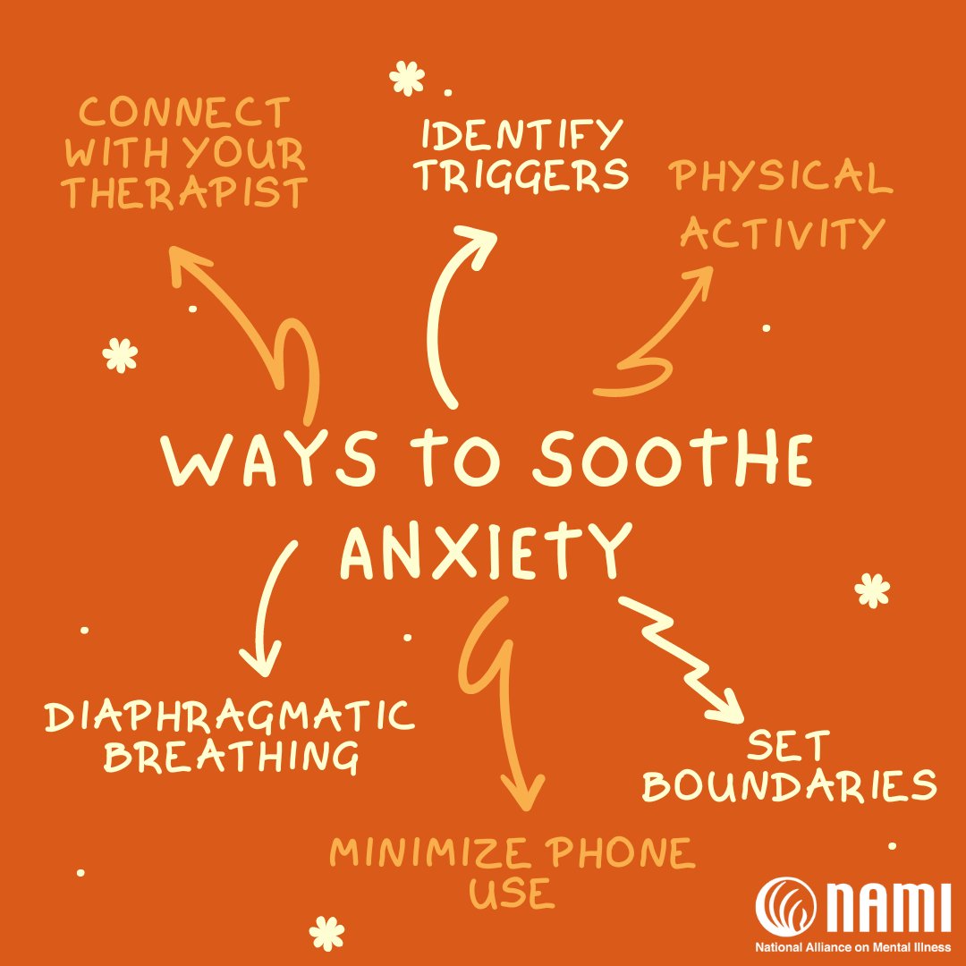 Looking for ways to soothe your anxiety? Try one of these tips!