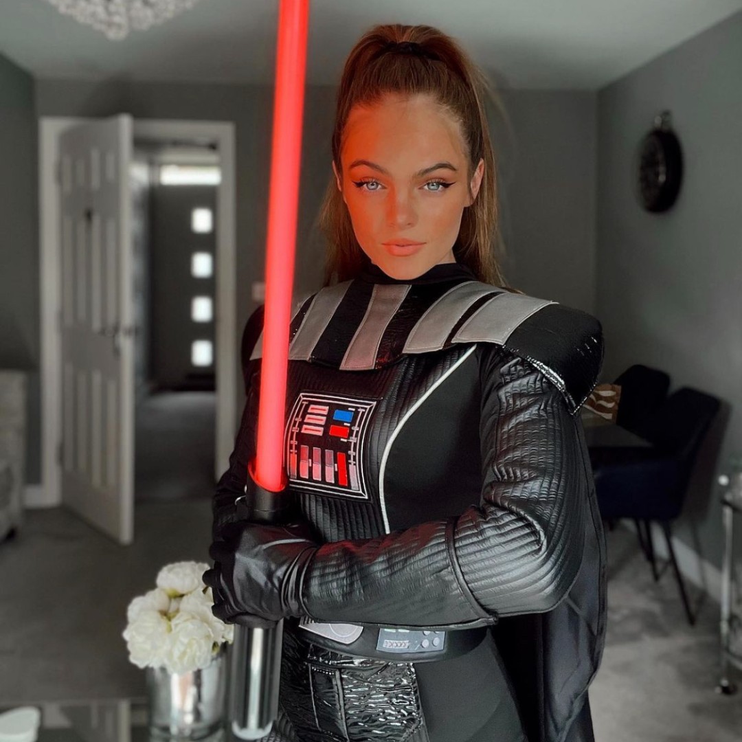 The Force was with us. It's with them too! Celebrate Revenge of the Fifth like a Sith! Gear up in Star Wars costumes inspired by your favorite Sith Lord and stun in Dark Side style when you shop the collection at the link below! 🔽 bit.ly/2mNudrE