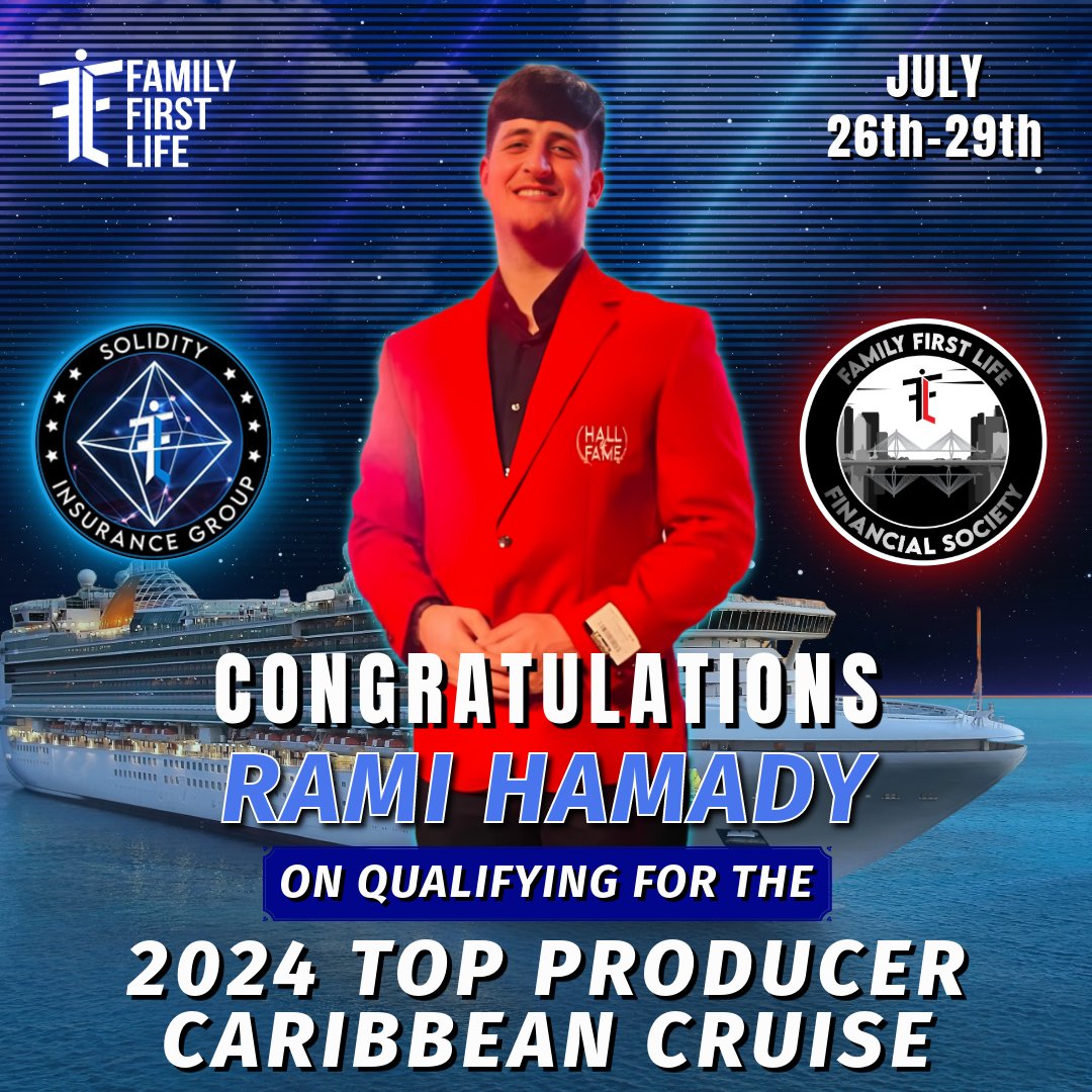 Congratulations to Rami Hamady on qualifying for the Top Producer Cruise and protecting over 100 families in just 6 weeks! 🔥🔥🔥

Way to lead from the front and serve Rami! 💪
.
.
#topproducer #cruise #brokerlife #insurancebroker