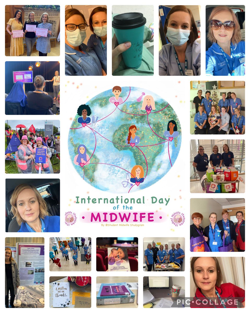 Happy International Day of the Midwife to all my amazing colleagues @setrust Proud & privileged to be part of such a fantastic maternity team ❤️ Thankful for all the support & encouragement in my journey so far through each part of this wonderful & varied profession #idm2024