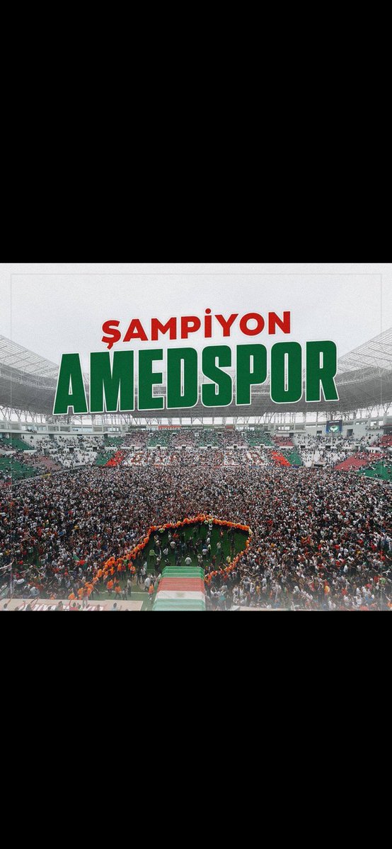 Tarihte bu kadar hakedilmiş şampiyonluk var mıdır? #Amedspor