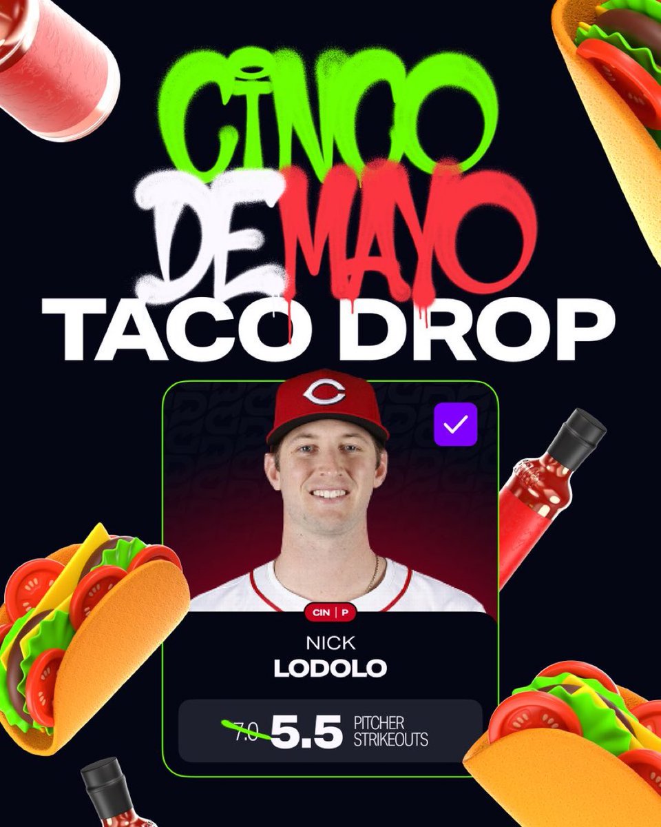 Cinco De Mayo taco drop!!!