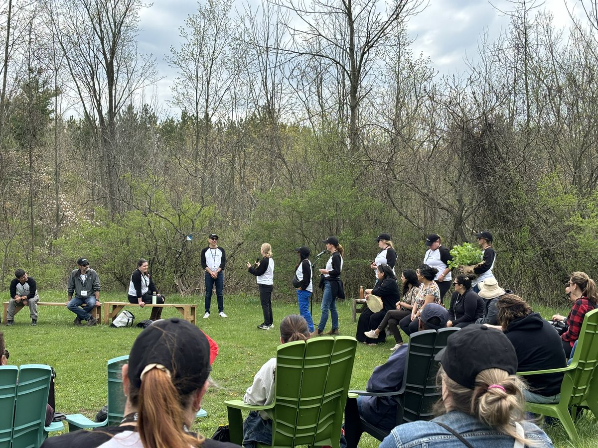 LaurelFynes's tweet image. A truly touching part of the conference was witnessing the outpouring of love and gratitude for @sergepascucci, as it was shared that this highlight of our year was also a final big opportunity to celebrate our #PeelEYC community under his guidance.
We have been so fortunate.