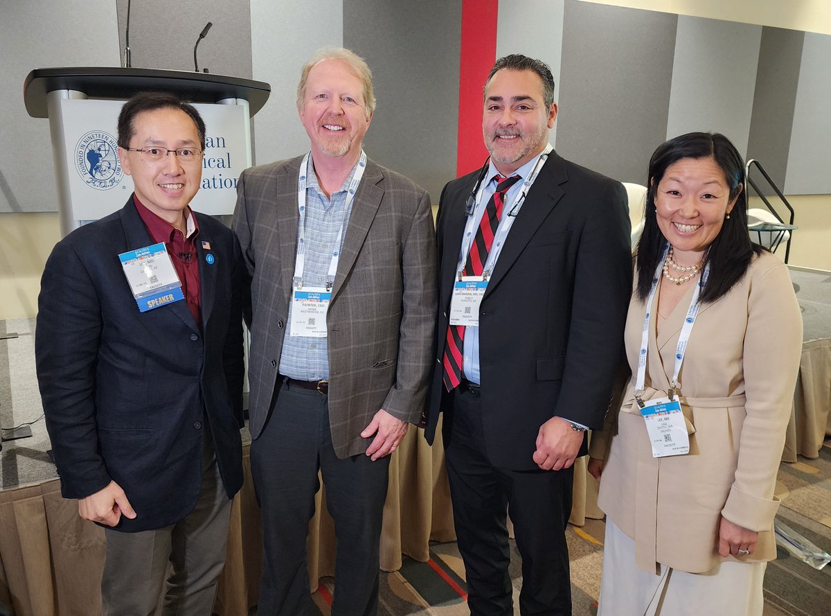 Super honored to present at #AUA2024 with @Dr_UnaLee, @DrPabloTweets, and Mark Painter of @PRSnetwork discussing clinical efficiencies in medical practices.

Thanks to @AmerUrological for the opportunity! 

#PracticeEfficiency #Coding #Kaizen